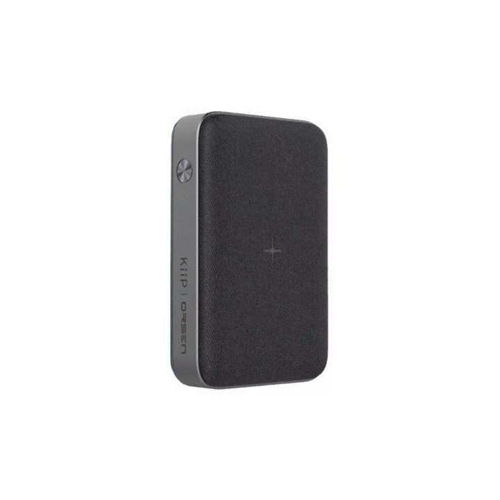 Orsen EW35 belaidė išorinė baterija 10000 mAh, juoda