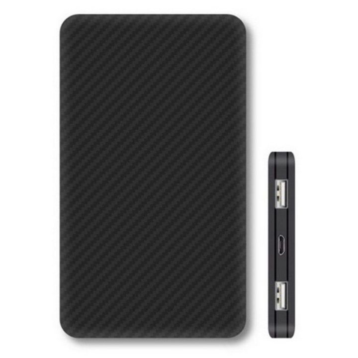 Juodas 5000 mAh išorinis akumuliatorius Eloop E30