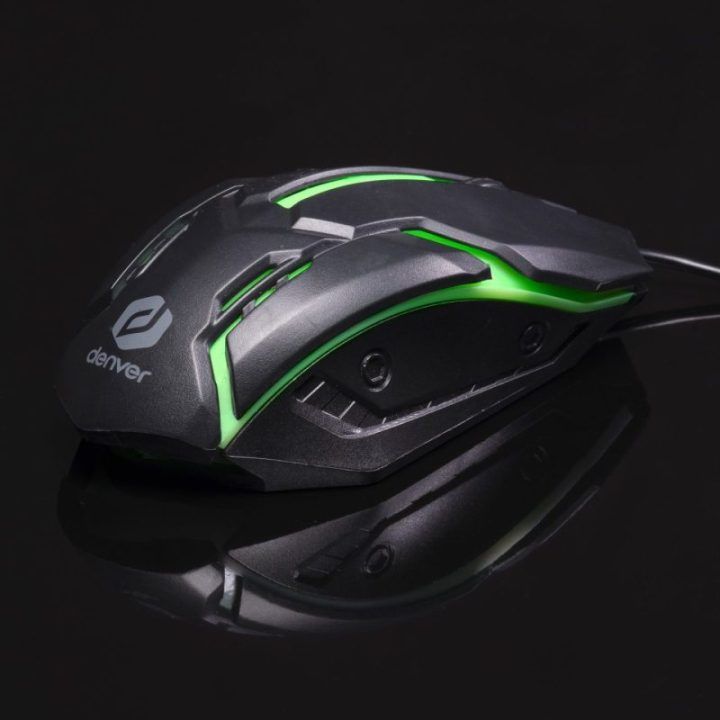 Žaidimų pelė su RGB apšvietimu, 1000 dpi