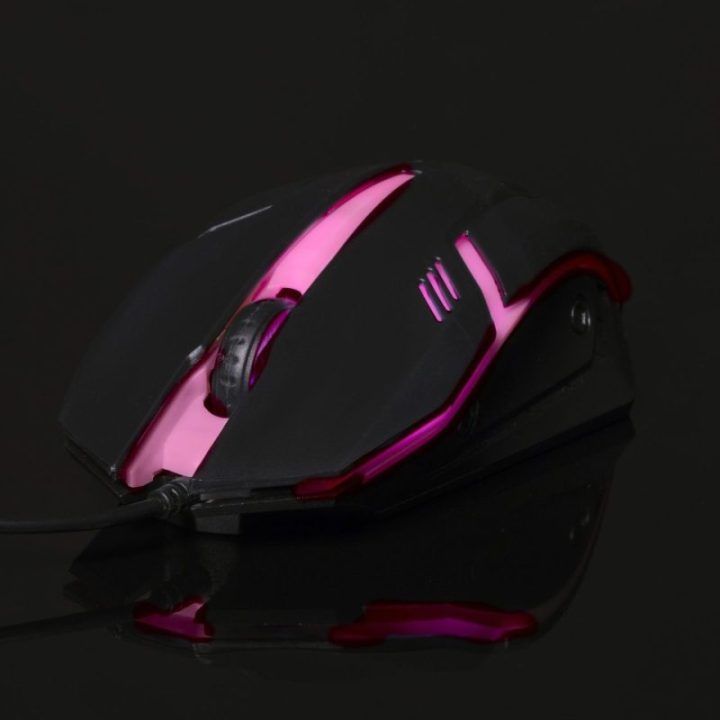 Žaidimų pelė su RGB apšvietimu, 1000 dpi