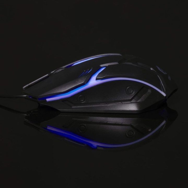 Žaidimų pelė su RGB apšvietimu, 1000 dpi