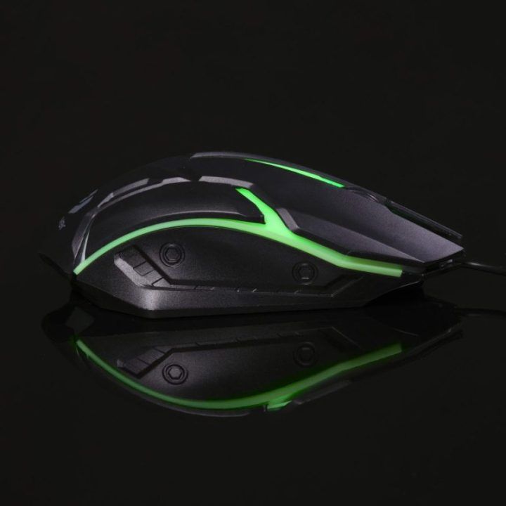 Žaidimų pelė su RGB apšvietimu, 1000 dpi