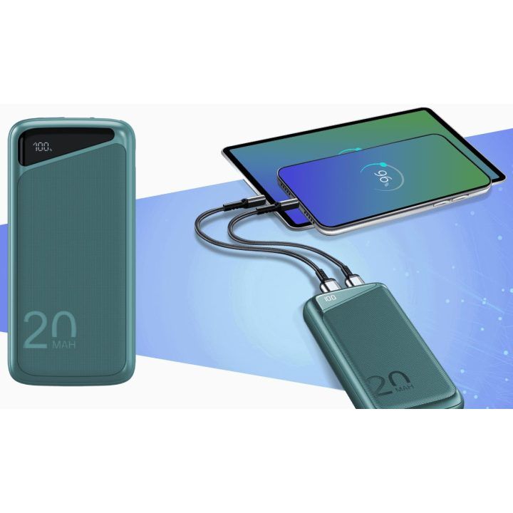 Navitel PWR20 MX 20000 mAh išorinė baterija, žalia