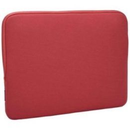 Raudona 14 colių MacBook įmautė su užtrauktuku