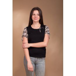 Palaidinė Flora juoda