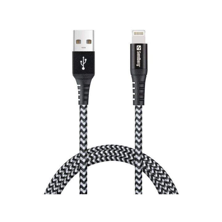 Lightning–USB A laidas Sandberg Survivor, 1 m