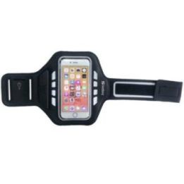 Sportinis LED žasto raištis telefonui iki 4,7"