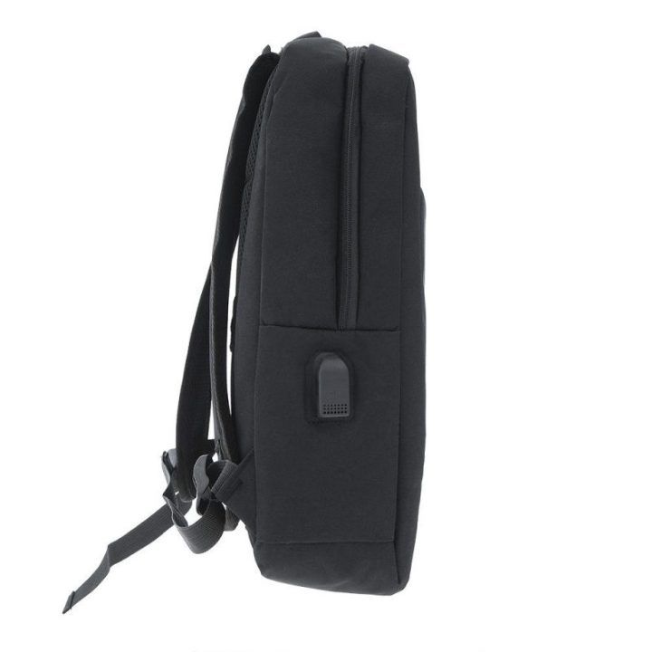 Juoda nešiojamojo kompiuterio kuprinė su USB jungtimi Tellur Nomad 15,6"