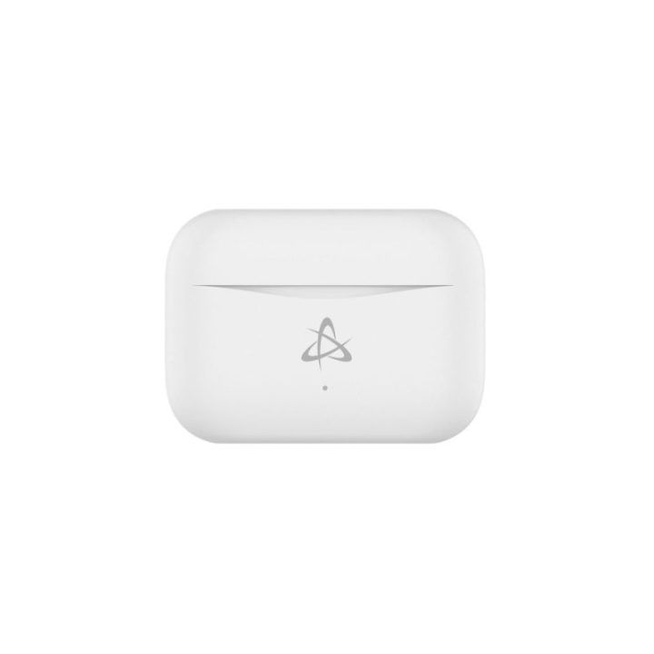 Baltos belaidės į ausį įdedamos ausinės Sbox EB-TWS101