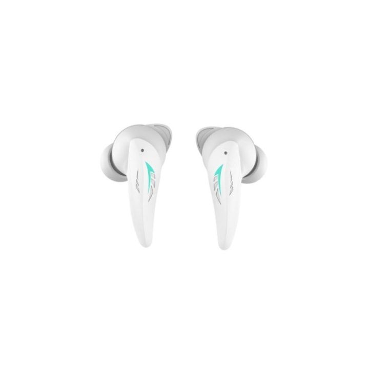 White Shark Titan White belaidės ausinės su ANC ir ENC