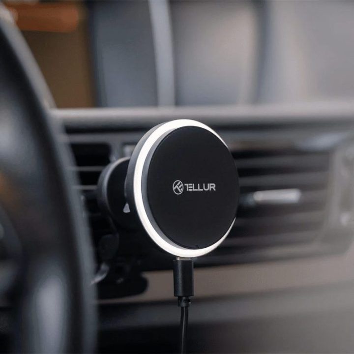MagSafe belaidis automobilinis įkroviklis 15 W, juodas