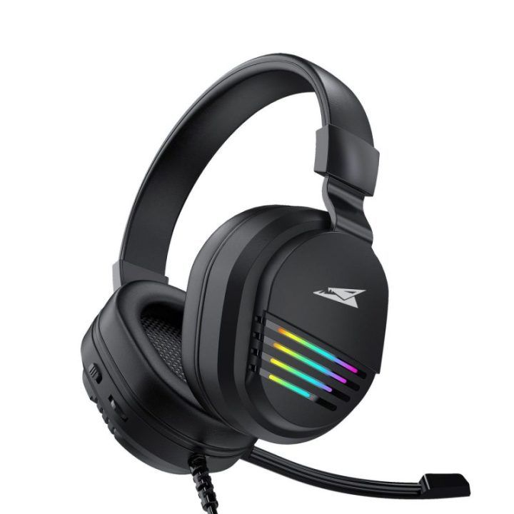 Žaidimų ausinės su mikrofonu Baracuda BGH-011 Pearl Black