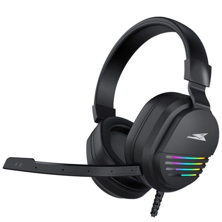 Žaidimų ausinės su mikrofonu Baracuda BGH-011 Pearl Black