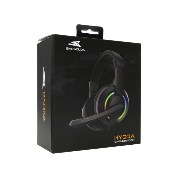 Žaidimų ausinės Baracuda BGH-021 Hydra Black
