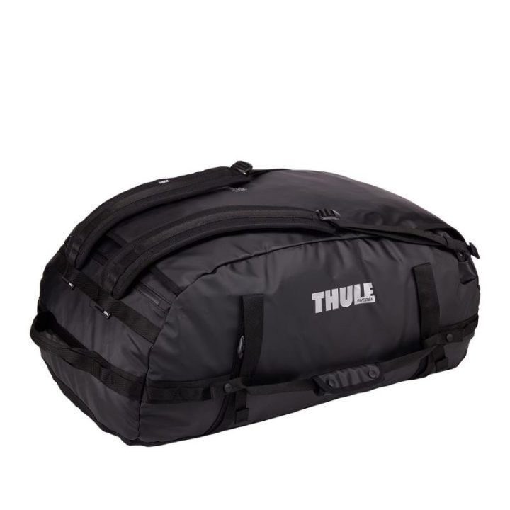 Juodas kelioninis krepšys-kuprinė Thule Chasm Duffel 90L