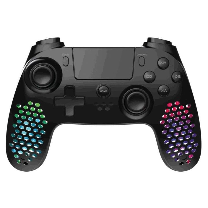 Juodas Subsonic Hexalight Bluetooth žaidimų valdiklis