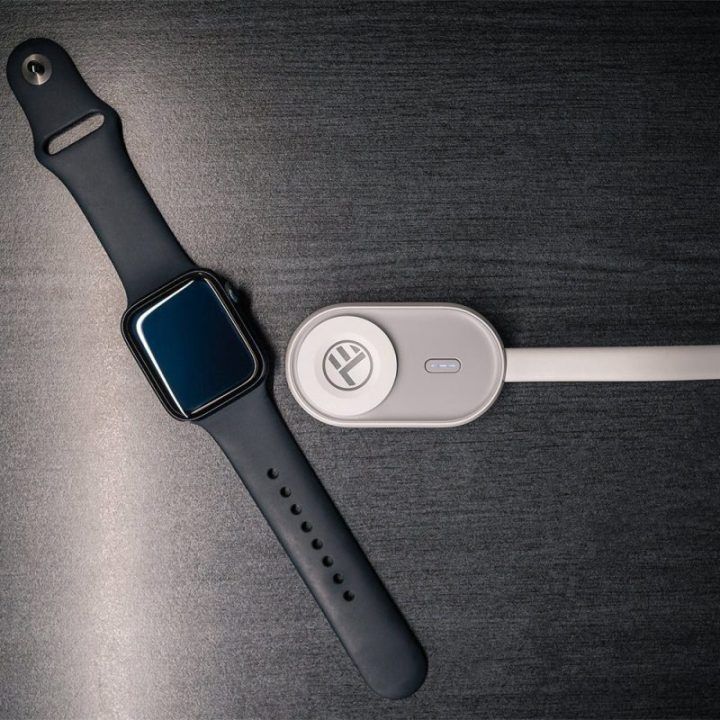 Belaidis „Apple Watch“ įkroviklis su 1200 mAh baterija
