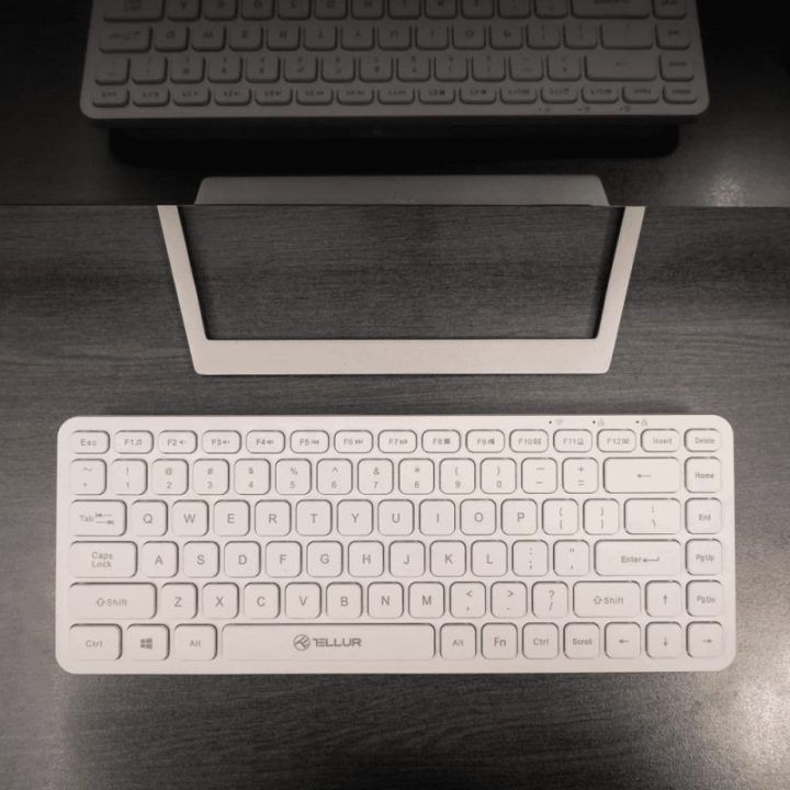 Belaidė klaviatūra Tellur Mini, balta