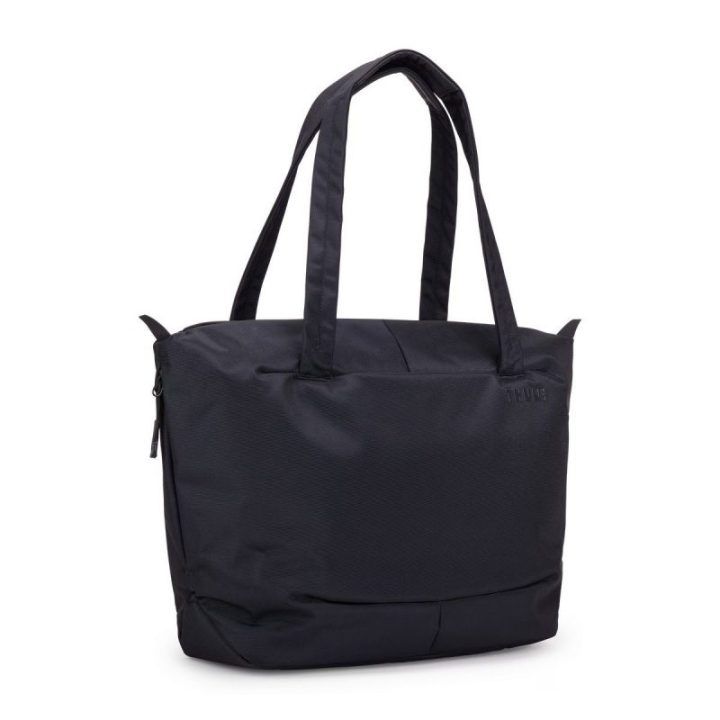 Juodas Thule Subterra 2 tote krepšys