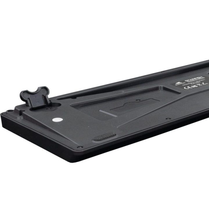 Membraninė žaidimų klaviatūra Baracuda Starfish Black US, 104 klavišų