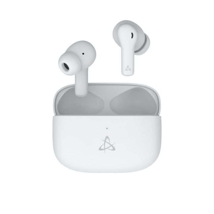 Sbox EB-TWS54 White belaidės į ausį įdedamos ausinės su ANC ir ENC
