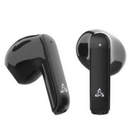 Juodos Bluetooth į ausis įdedamos ausinės Sbox EB-TWS12