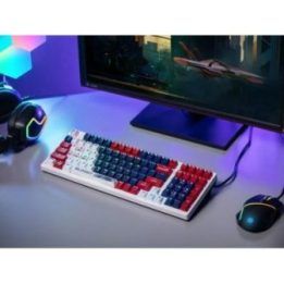 Mechaninė žaidimų klaviatūra A4Tech Bloody S98 USB, Navy