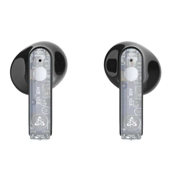 Juodos Bluetooth į ausį dedamos ausinės Sbox EB-TWS148