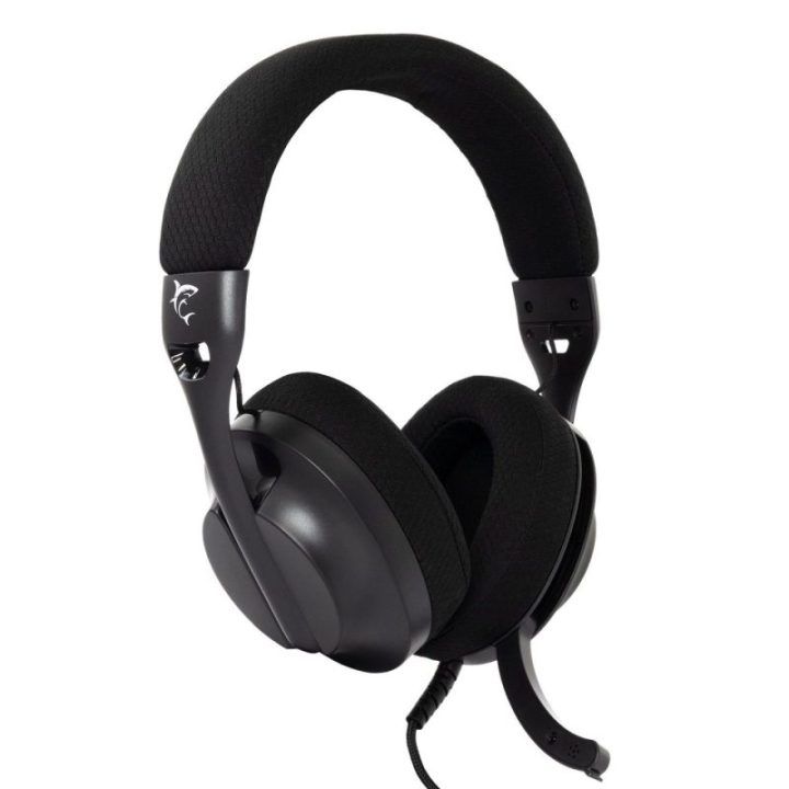 Juodos stereo 2.0 žaidimų ausinės White Shark PARROT GH-2440
