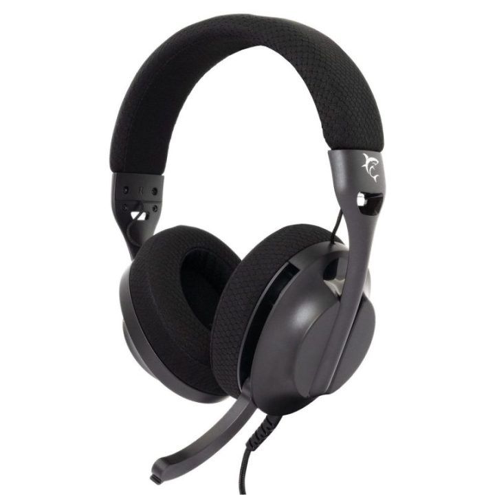 Juodos stereo 2.0 žaidimų ausinės White Shark PARROT GH-2440