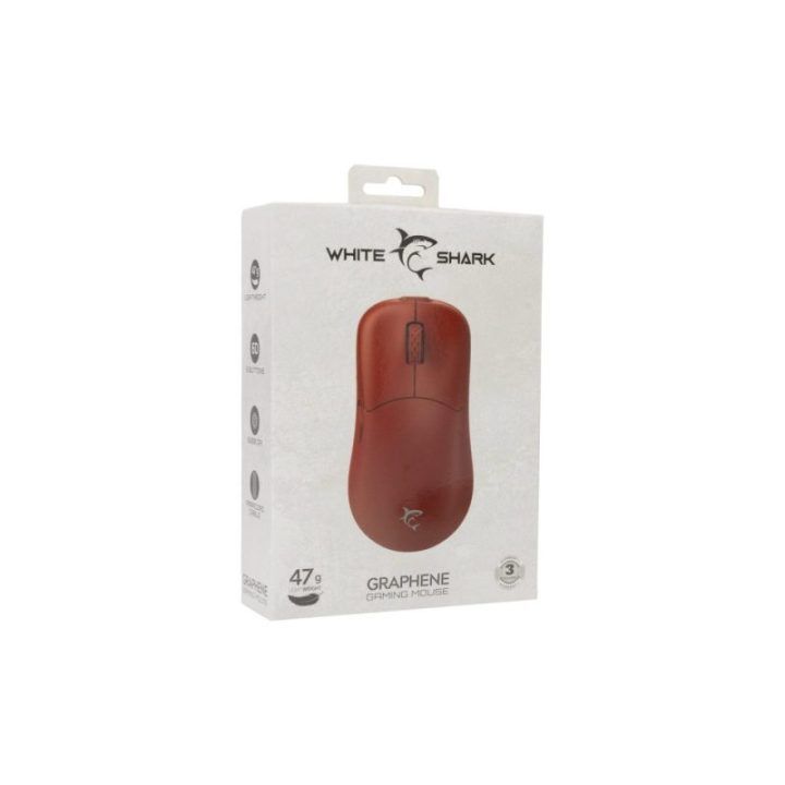 Žaidimų pelė White Shark GM-5014 Graphene Red