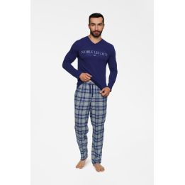 Pižama Town Navy Blue-Gray