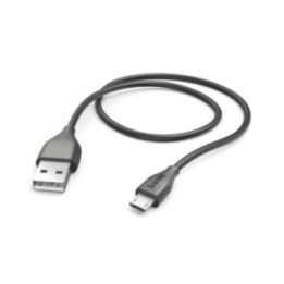 Micro-USB įkrovimo ir duomenų kabelis, 1,4 m, juodas