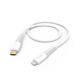 USB-C–Lightning įkrovimo ir duomenų kabelis, 1,5 m, baltas