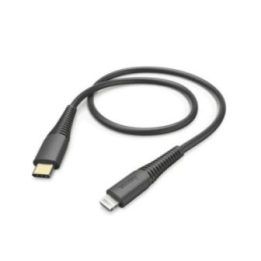 USB-C į Lightning įkrovimo ir duomenų kabelis, 1,5 m, juodas