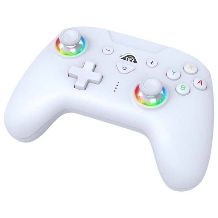 Baltas belaidis „Switch“ valdiklis su RGB LED