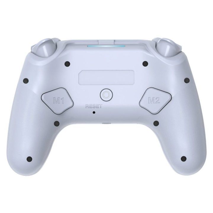 Baltas belaidis valdiklis PS4 ir PC