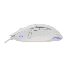 Baracuda Raptor White žaidimų pelė su 8 mygtukais