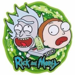 Rick & Morty apvalus pelės kilimėlis, 30 cm