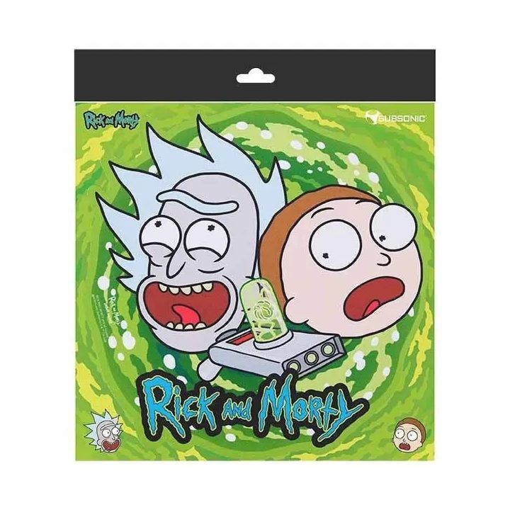 Rick & Morty apvalus pelės kilimėlis, 30 cm
