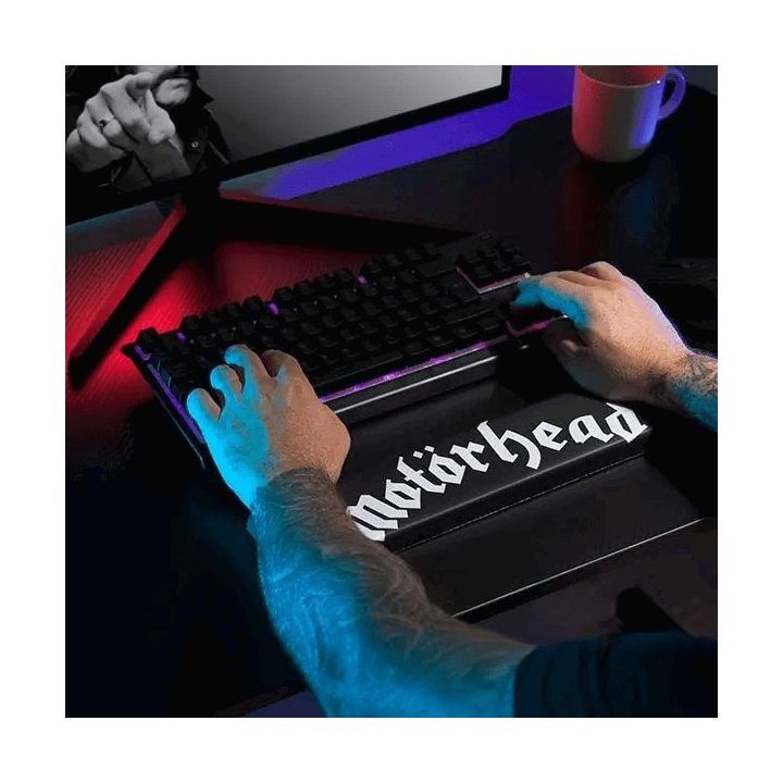 Ergonomiška klaviatūros riešo atrama Subsonic Ergopad Motorhead