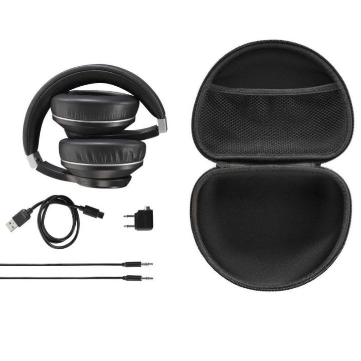 Bluetooth ausinės su ANC Hama Passion Voyage Black