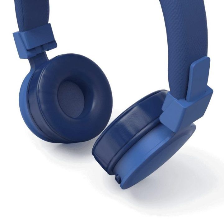 Mėlynos belaidės Bluetooth stereo ausinės Hama Freedom Lit II