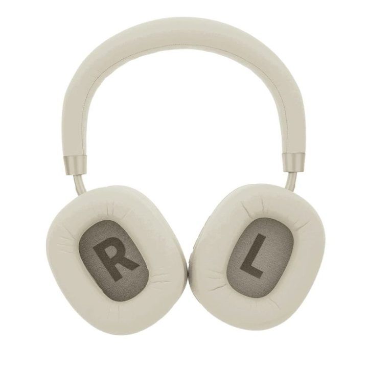 Smėlinės Bluetooth ausinės su ANC