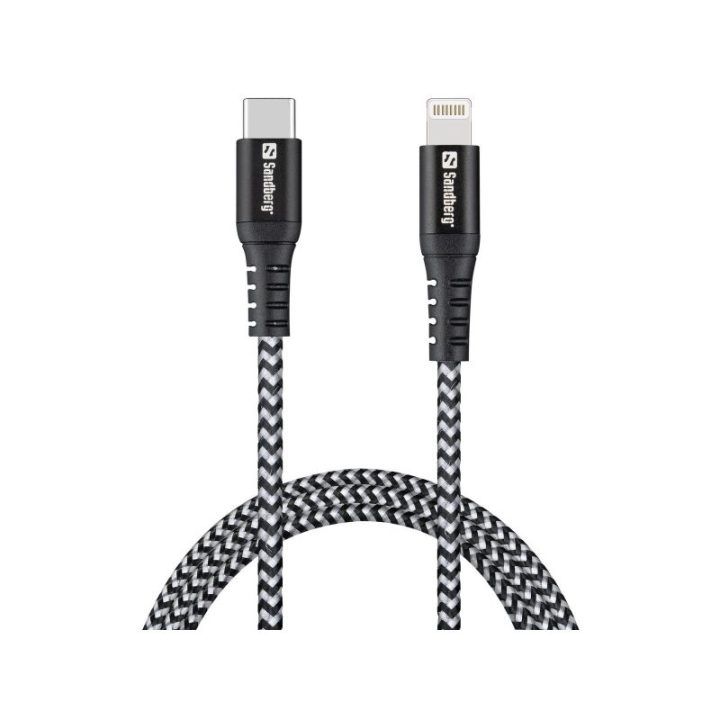 USB-C į Lightning laidas, 1 m