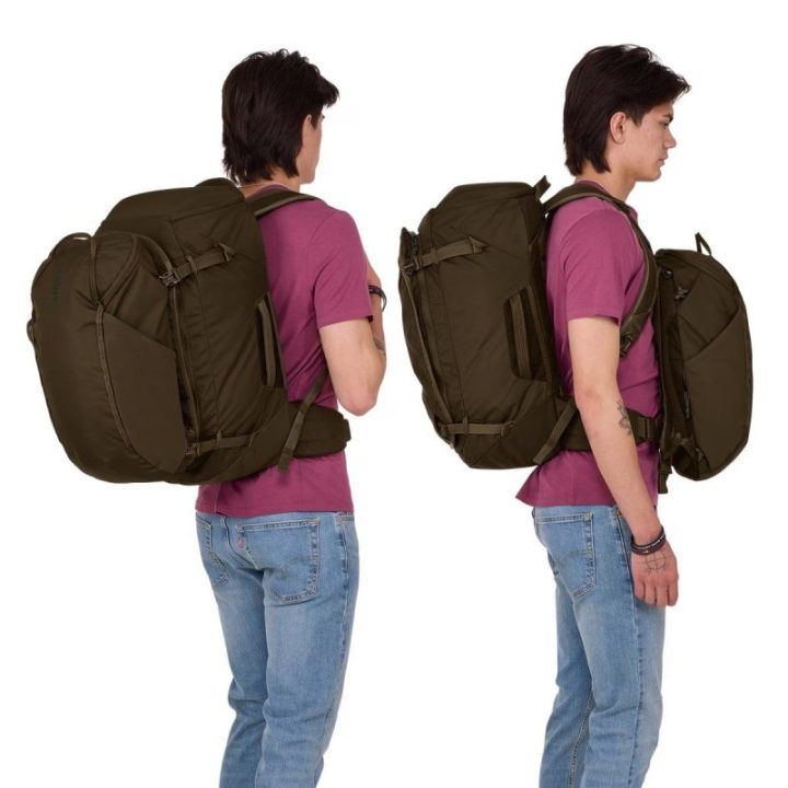 Thule Landmark 60L kelioninė kuprinė, tamsiai chaki