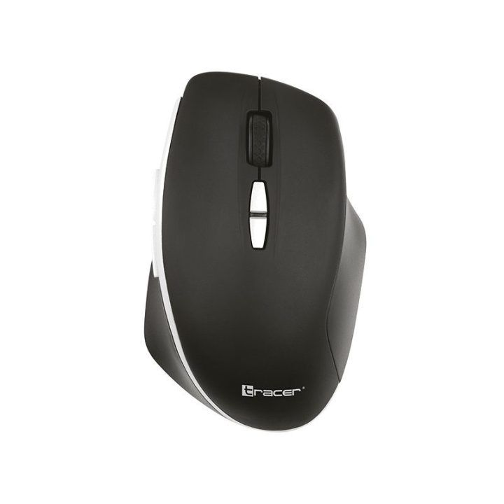 Tracer belaidė optinė pelė iki 1600 DPI, juoda