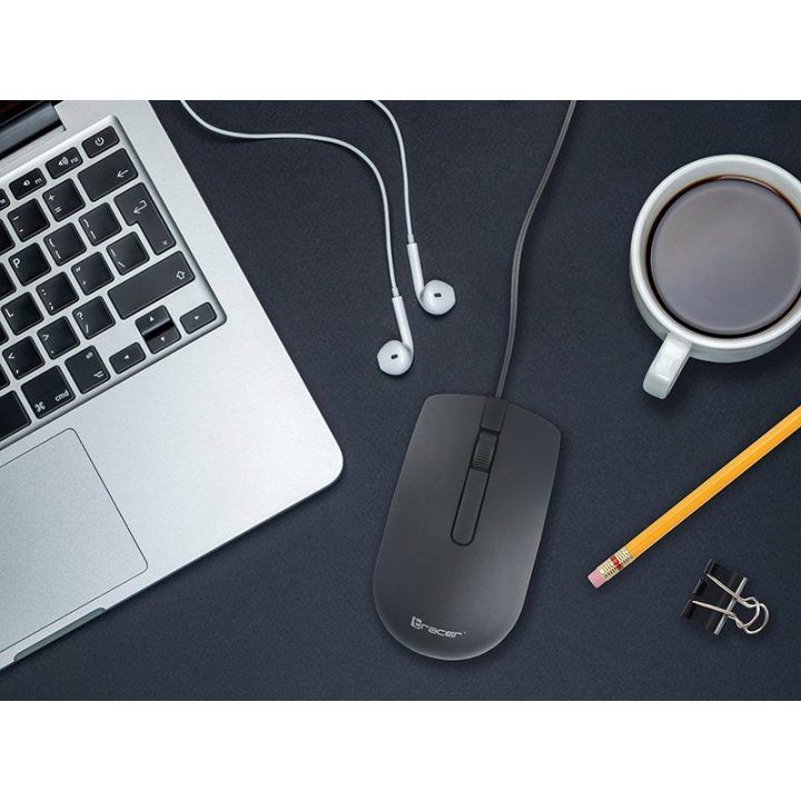 Belaidė optinė pelė Tracer Offi Black, 800 DPI
