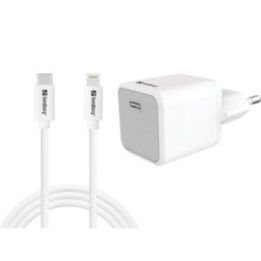 20 W USB-C įkroviklis su USB-C į „Lightning“ laidu, 1 m