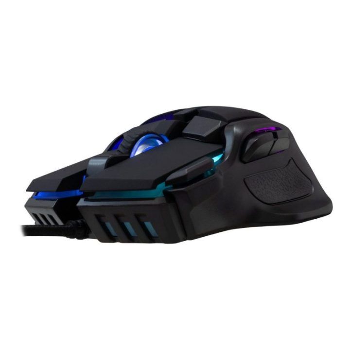 Žaidimų pelė Baracuda Piranha Black
